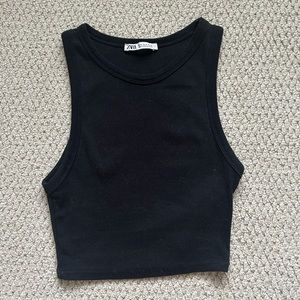Zara black tank